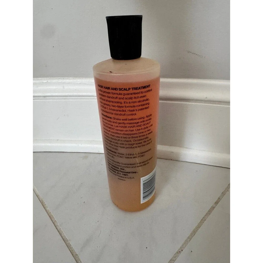 Vintage Hask Hair & Scalp Treatment Helps Control Problem Dandruff 16 oz